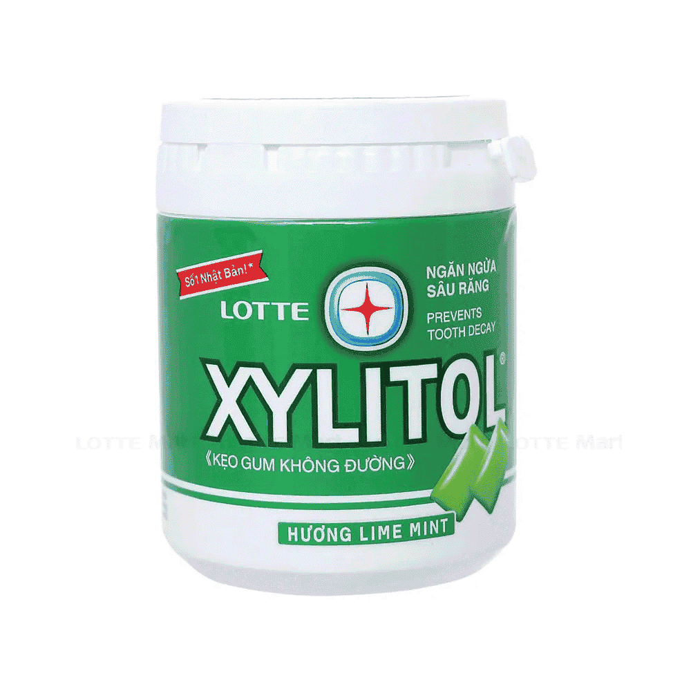 Lotte Xylitol mint candy 60g