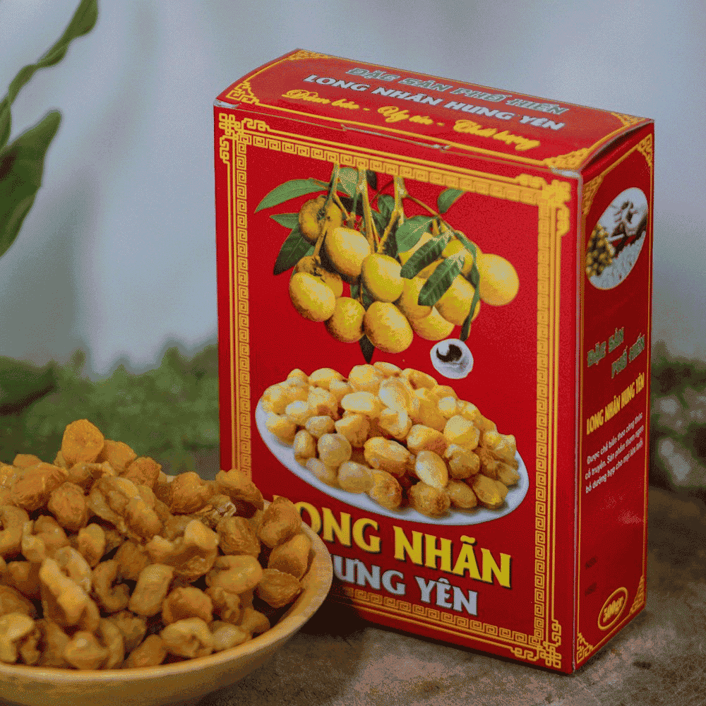 Long nhãn khô đặc sản Hưng Yên 500g