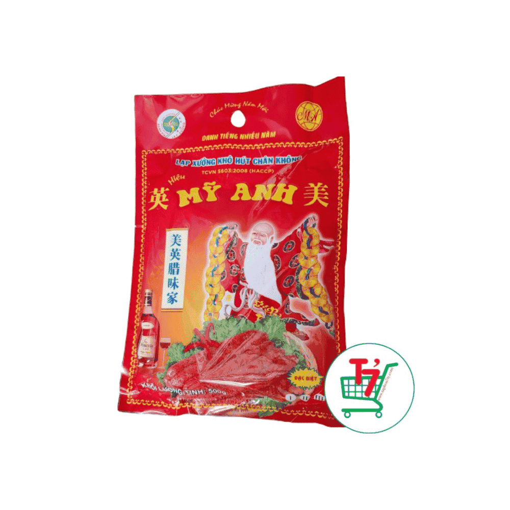 Mỹ Anh lạp xưởng khô đặc biệt 500g