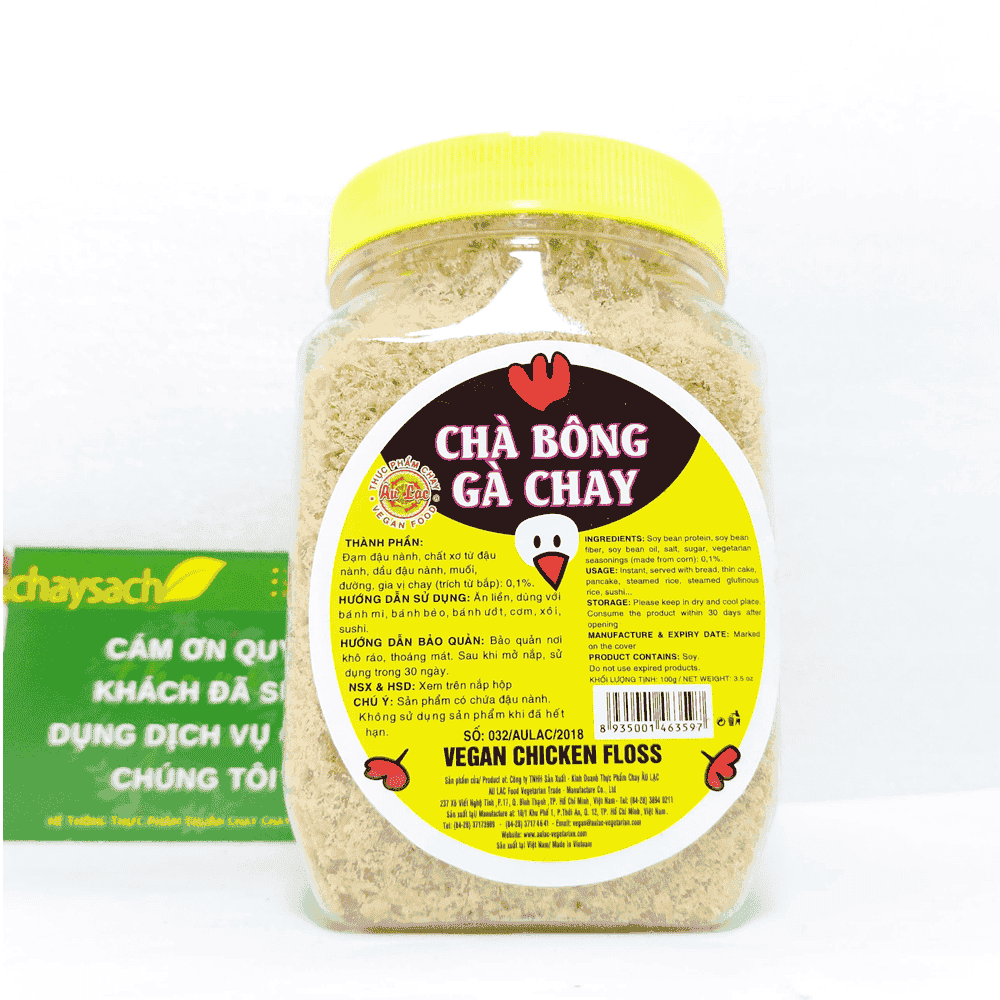 Âu Lạc chà bông gà chay 250g