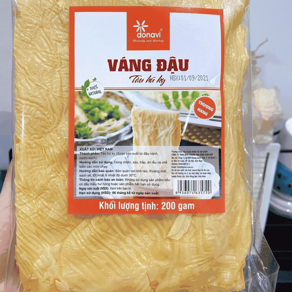 Donavi váng đậu tàu hủ ky 200g