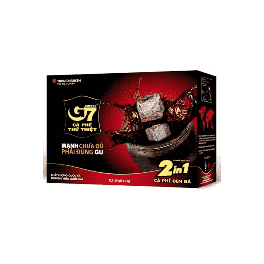 Trung Nguyên G7 café đen đá 2in1 15g/240g