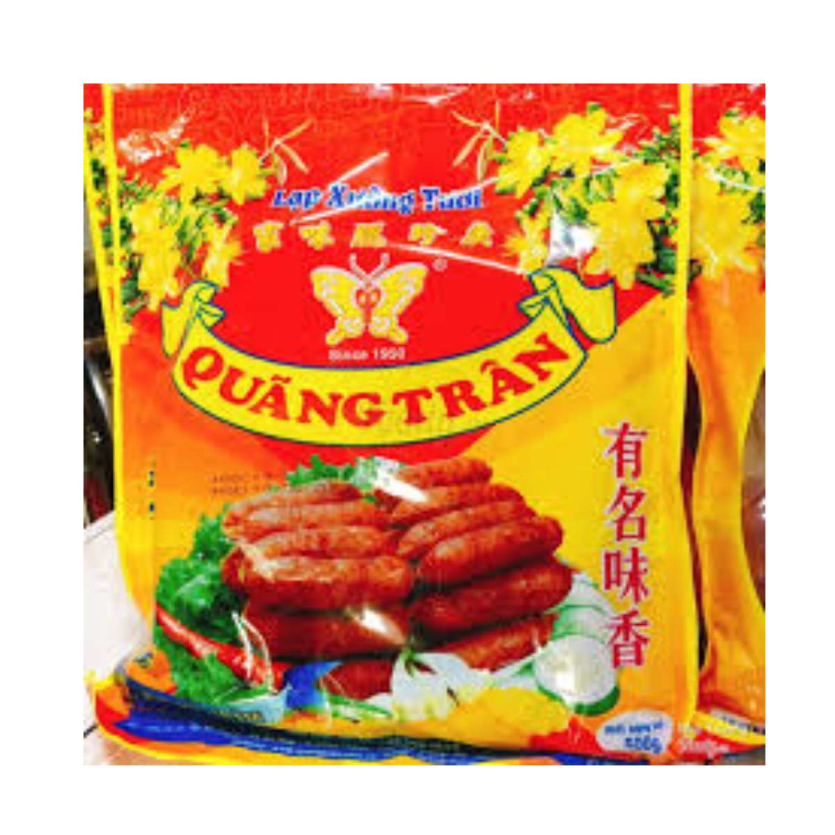 Quãng Trân lạp xưởng tươi tiêu 500g