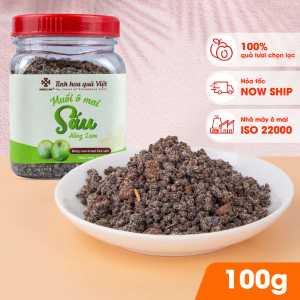 HL muối ô mai sấu 100g