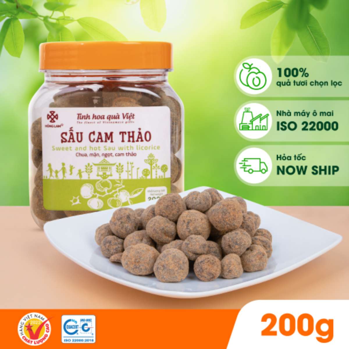 HL sấu cam thảo 200g