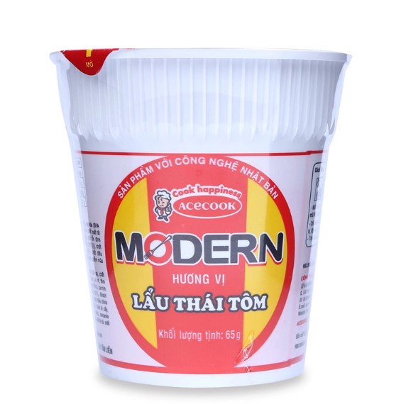 Mì Modern lẩu Thái tôm ly 65g