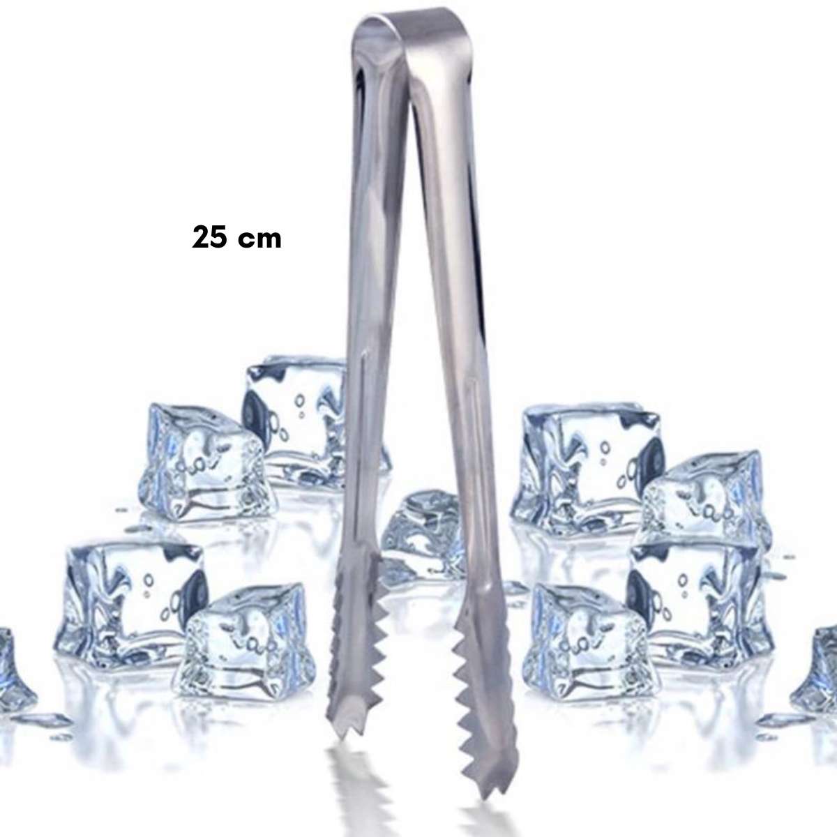 Gắp đá inox không gỉ 25cm